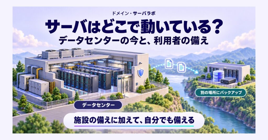 サーバはどこで動いている? データセンターの今と、利用者の備え